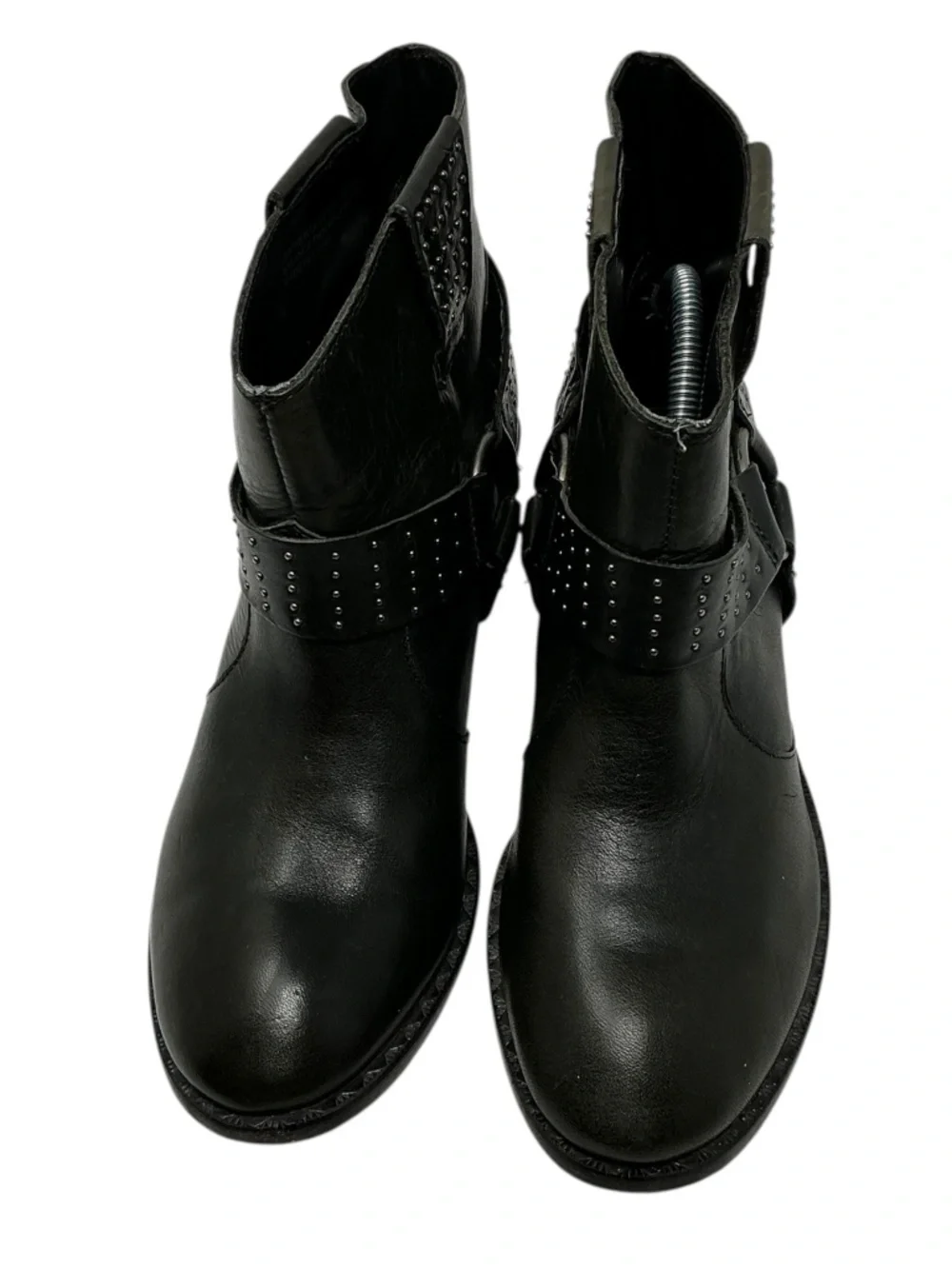 Kork-Ease Katie Studded Leather Ankle Boots